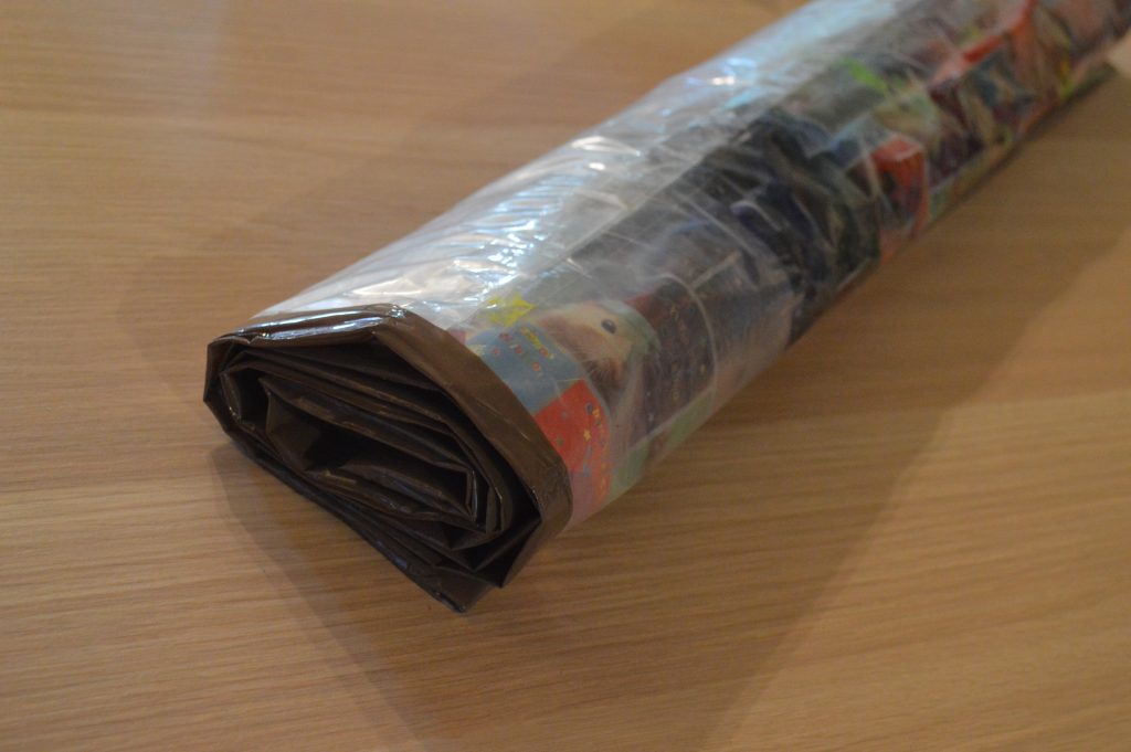Paint Bag Roll Mat - Family Days Tried And Tested